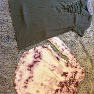 1 slip dress 1 shirt